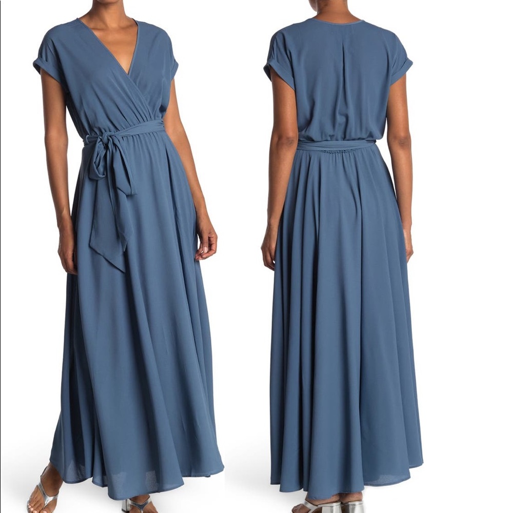 Megan LA Blue Maxi Dress